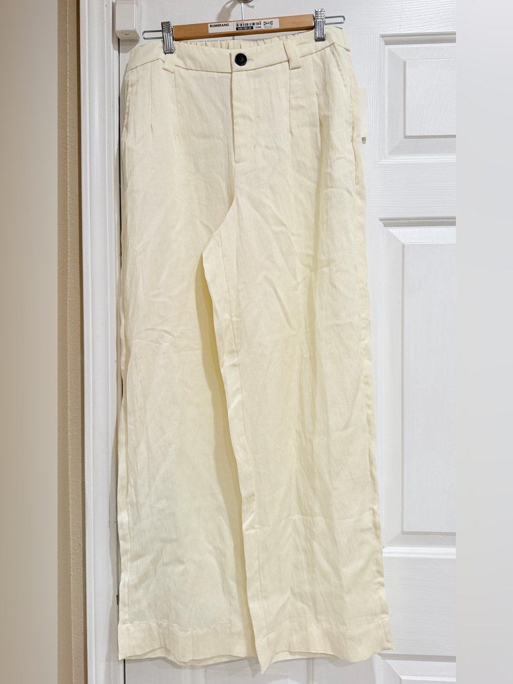 a new day Ivory Wide-Leg High-Rise Pants